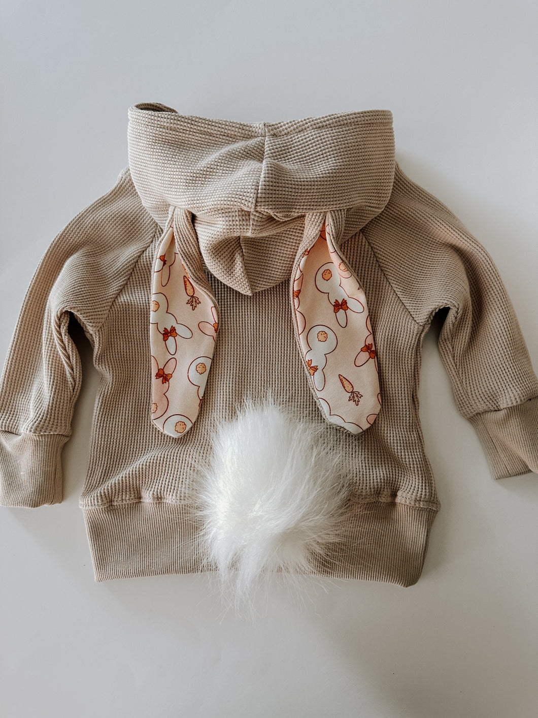 Bunnies & Carrots Ivory Bunny - Hoodie – Dear Aspen Corporation